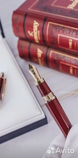 Перьевая ручка montblanc meisterstuck