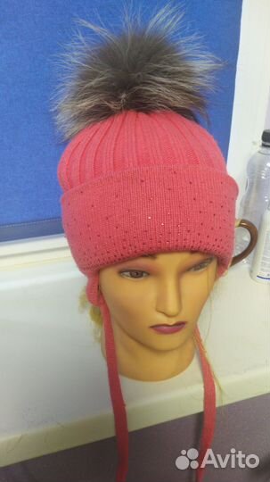 Шапка зимняя для девочки