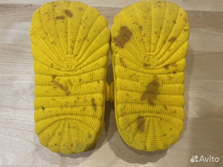 Текстильные туфли котофей, сабо из eva 21р