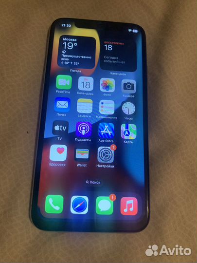 iPhone X (Face ID работает )