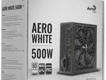 Блок питания AeroCool aero white 500W
