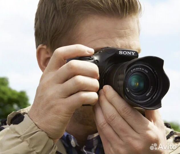 Sony ilce-3000 (A3000) с объективом 18-55мм