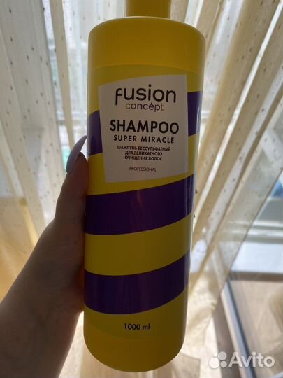 Безсульфатный шампунь concept