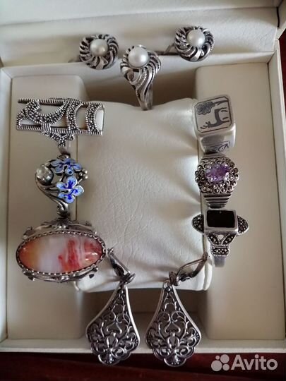 Кольца Серьги браслет