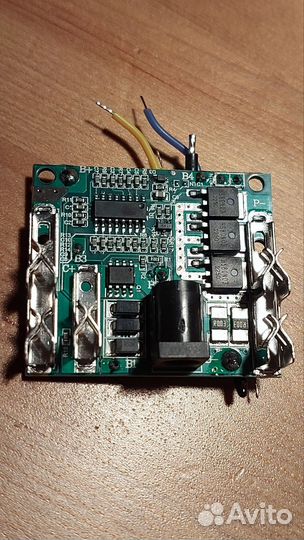 Плата защиты Li-ion аккумуляторов 18-21В 