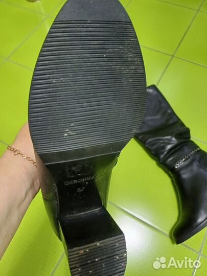 Сапоги женские натуральная кожа