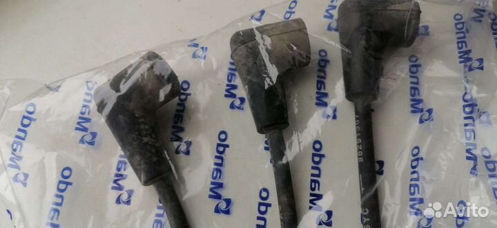 Высоковольтные кабель на свечи. Деу matiz