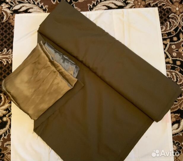Ткань военная костюмная СССР (цвет хаки)