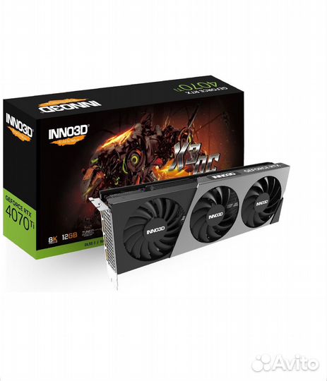 Видеокарта Inno3D RTX 4070 Ti 12 гб