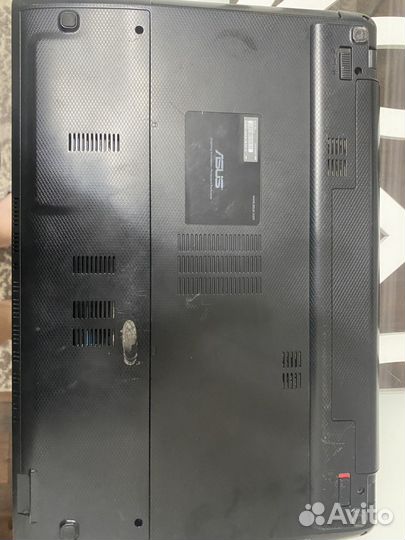 Нерабочий ноутбук asus