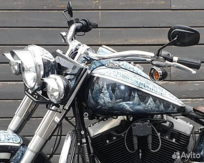 Продается уникальный кастомный Harley Davidson