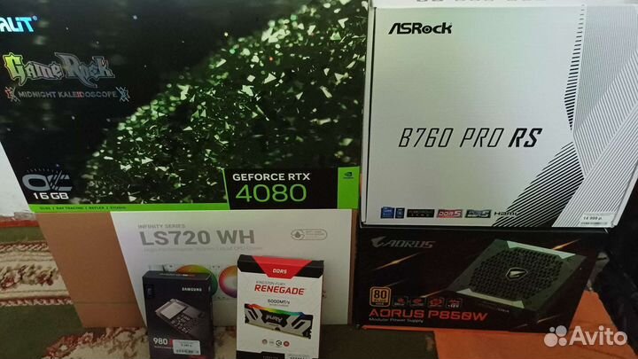 Игровой компьютер rtx 4080 13600kf