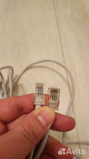 Сетевой шнур провод для интернета 10 метров