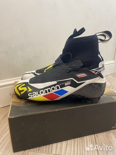 Лыжные ботинки salomon s lab