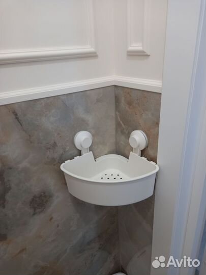 Угловая полочка IKEA в ванную