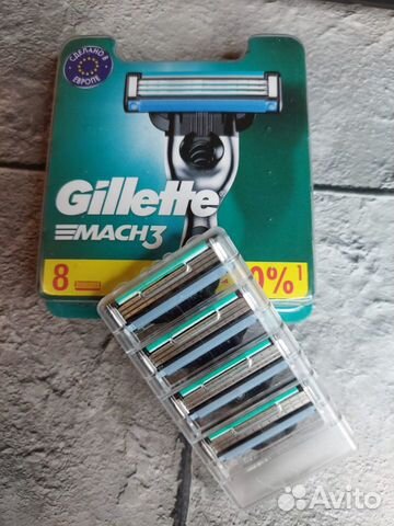 Лезвия для бритья gillette mach 3