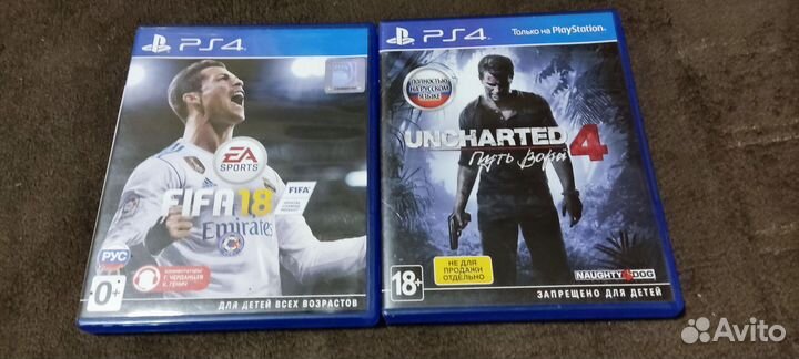Игры для приставок ps4 fifa, uncharted 4