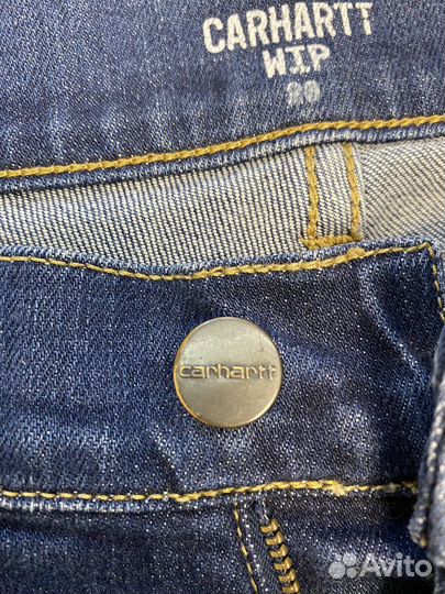 Джинсовые шорты carhartt