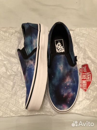 Кеды-слипоны Vans оригиналы, р.34
