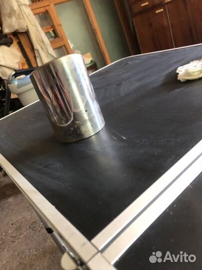 Насадка глушителя на хонда аккорд8