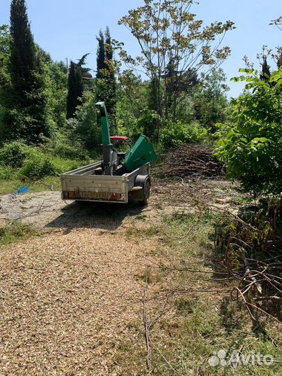 Измельчитель веток, щепорез аренда