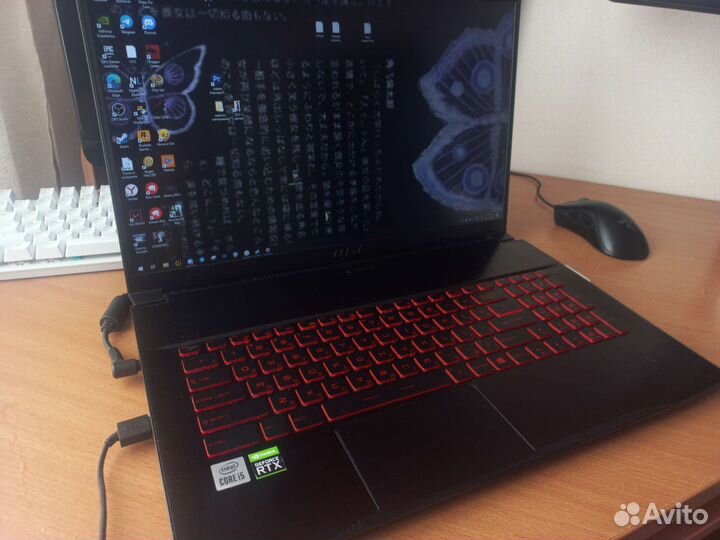 Игровой ноутбук msi gf75