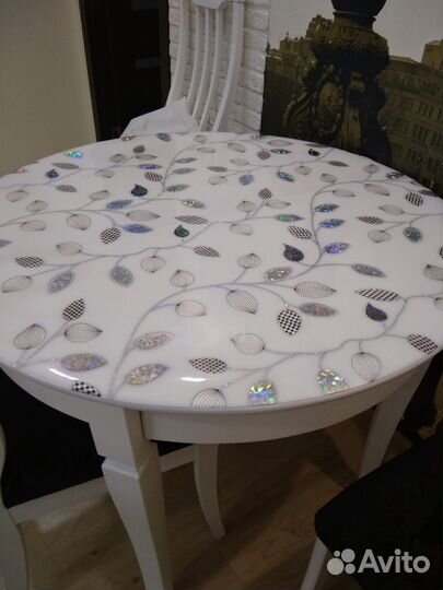 Гибкое стекло 2 мм на круглый стол