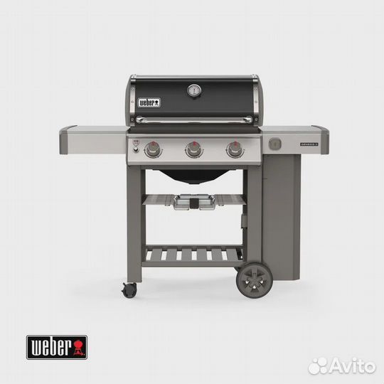 Газовый гриль weber genesis II E-310 GBS черный +