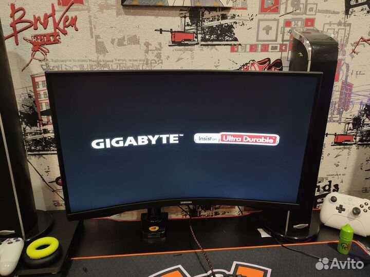 Монитор Samsung Odyssey G5 C27G55tqwi черный