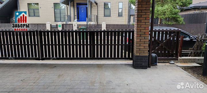 Откатные ворота 