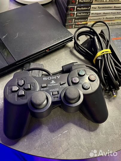 Sony PS2 slim (прошитая)