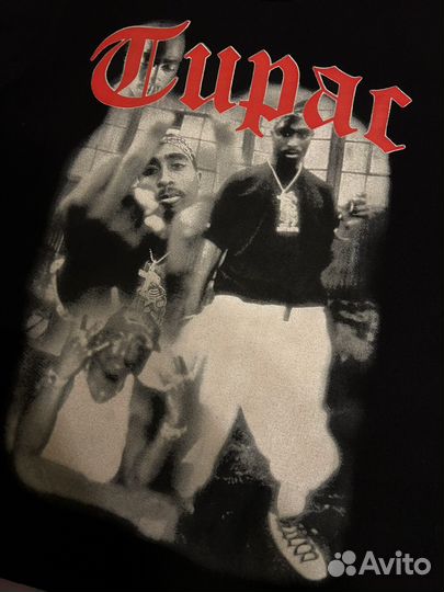 Футболка Vlone 2Pac Black оригинал