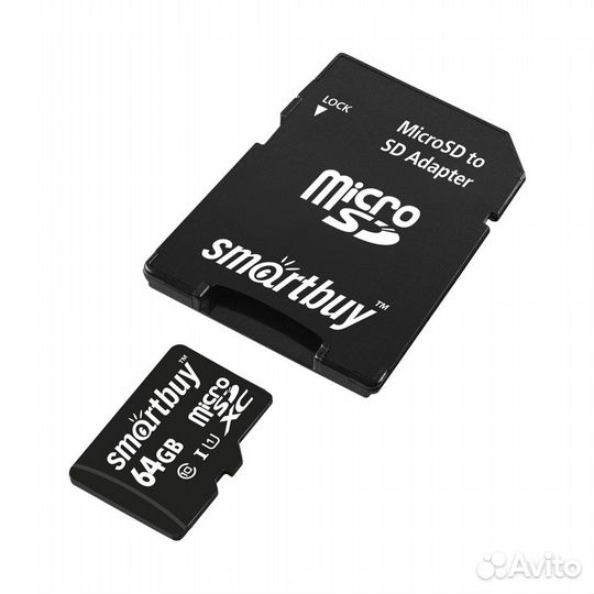 Карта памяти smartbuy 64GB