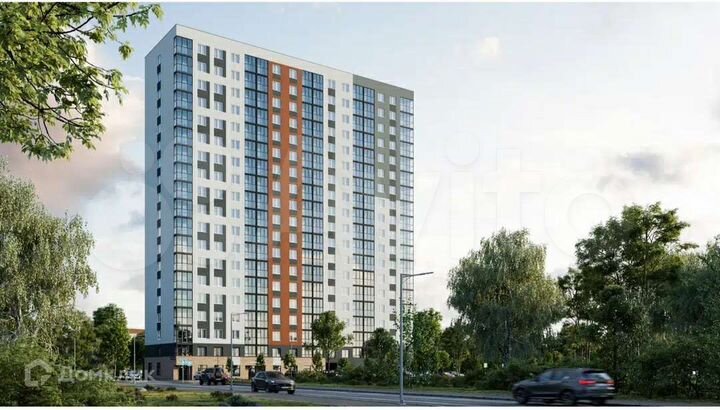 1-к. квартира, 31,1 м², 4/20 эт.