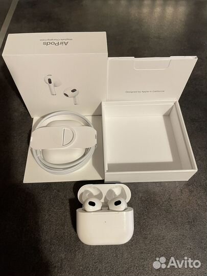 Беспроводные наушники apple airpods 3 оригинал