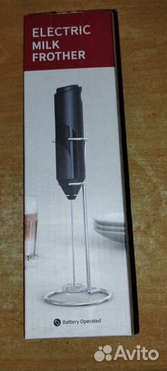 Капучинатор. Вспениватель для молока черный