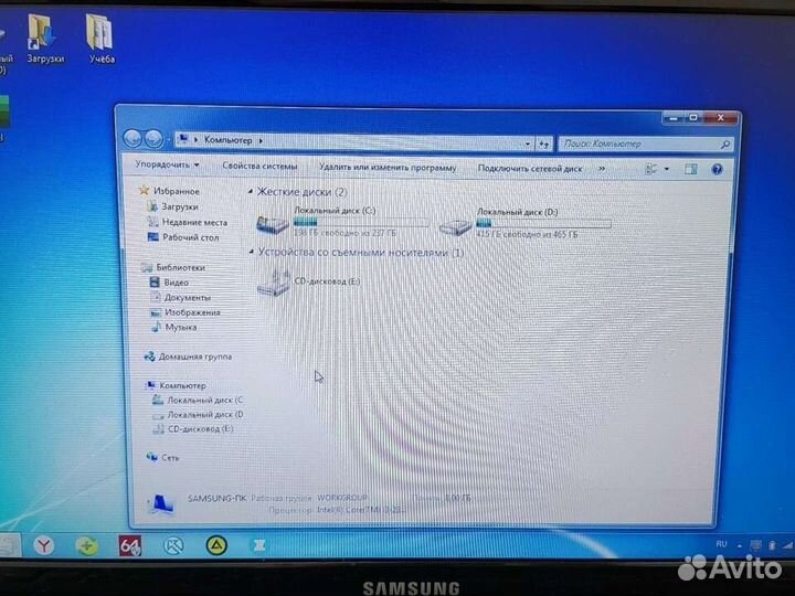 Samsung np300e5x i3,geforce620, ssd,8gb памяти