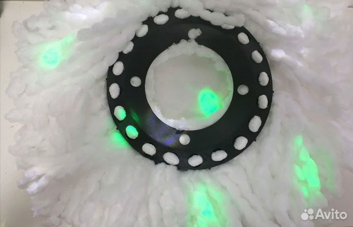 Насадка для швабры с отжимом-центрифугой