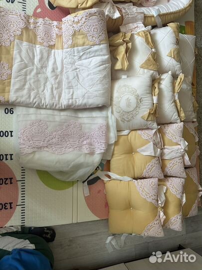 Бортики в детскую кроватку