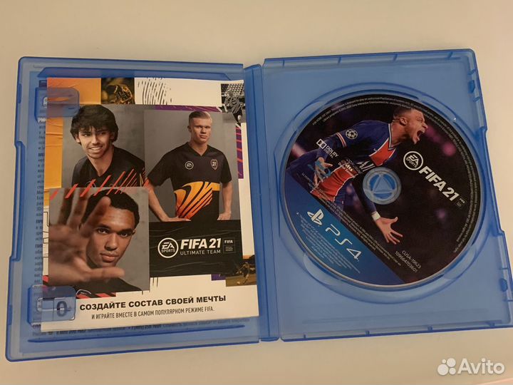 Диск для PS4 FIFA21