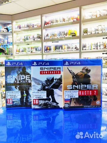 Игра на ps4 Sniper Host Warrior