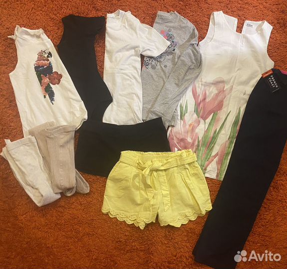 Пакет вещей на девочку 152