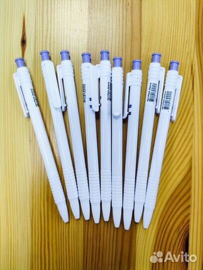 Ручка шариковая, автомат. синяя, упаковка 50 штук