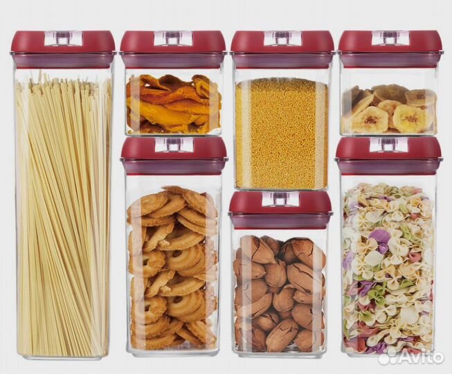 Altezze Набор герметичных контейнеров 7 шт