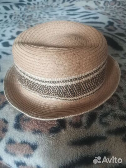 Соломенная шляпа детская