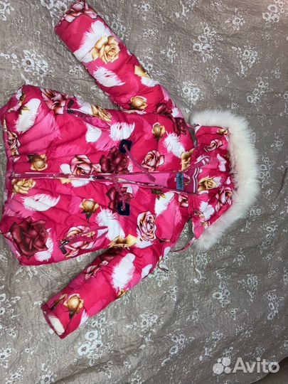 Зимний костюм на девочку 104