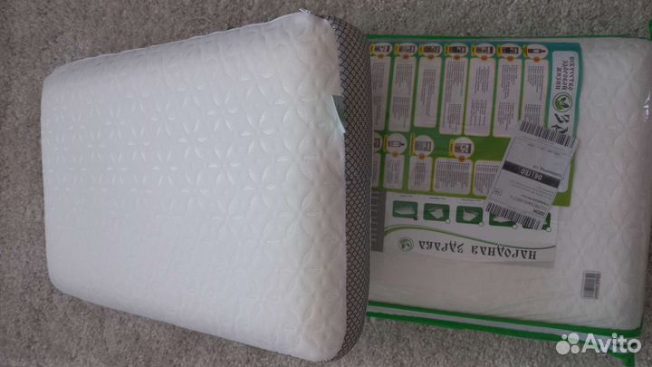 Подушка анатомическая ортопедическая
