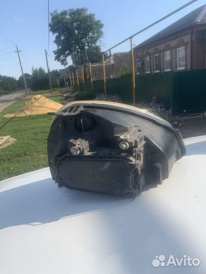 Передние фары на priora 1