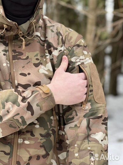 Костюм тактический демисезонный на флисе Shark Ski