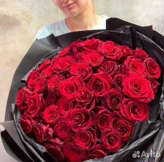 Цветы Розы для девушки